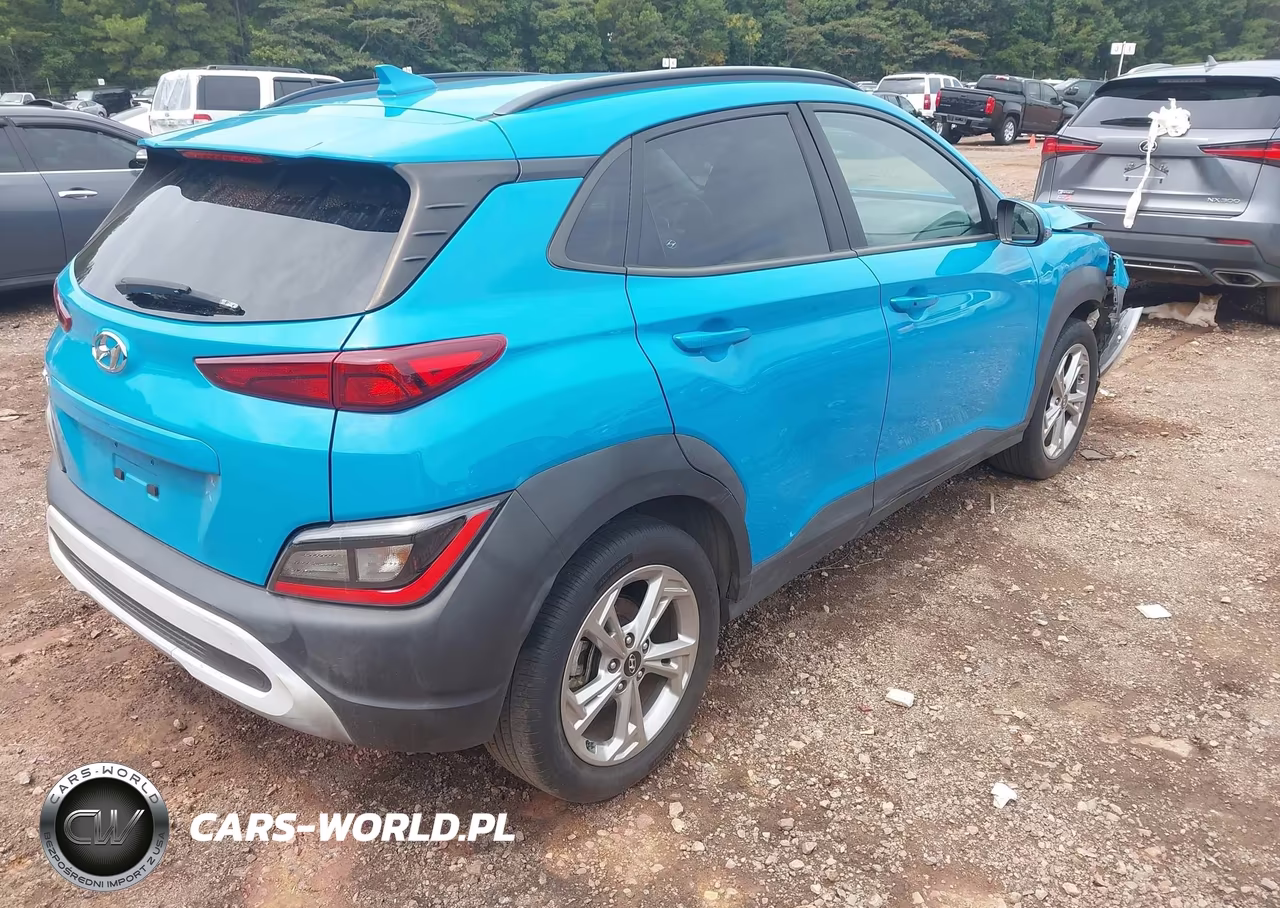 2022 Hyundai Kona Sel VIN:KM8K62AB8NU754360 - 4