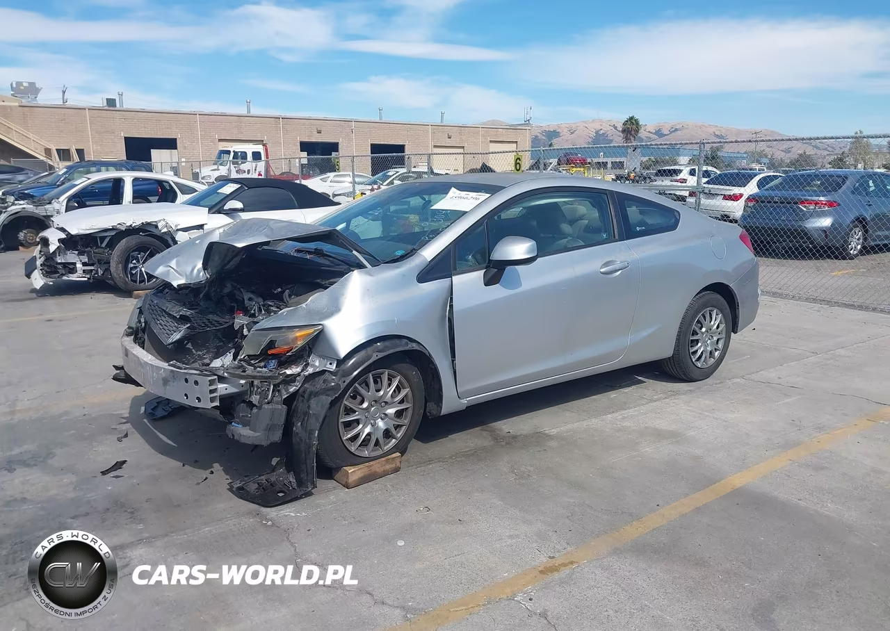 2012 Honda Civic Lx VIN:2HGFG3B53CH530819 - 2