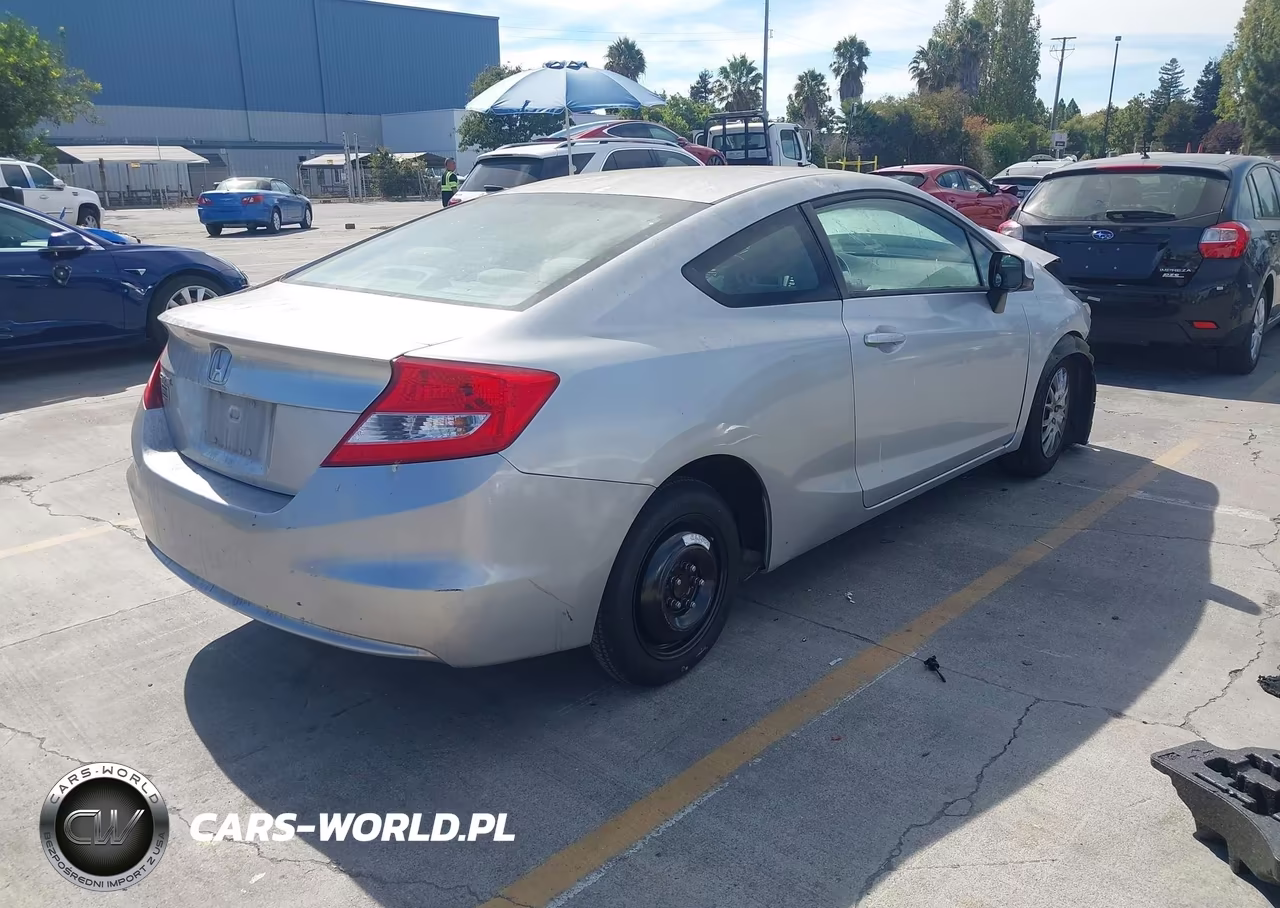 2012 Honda Civic Lx VIN:2HGFG3B53CH530819 - 4