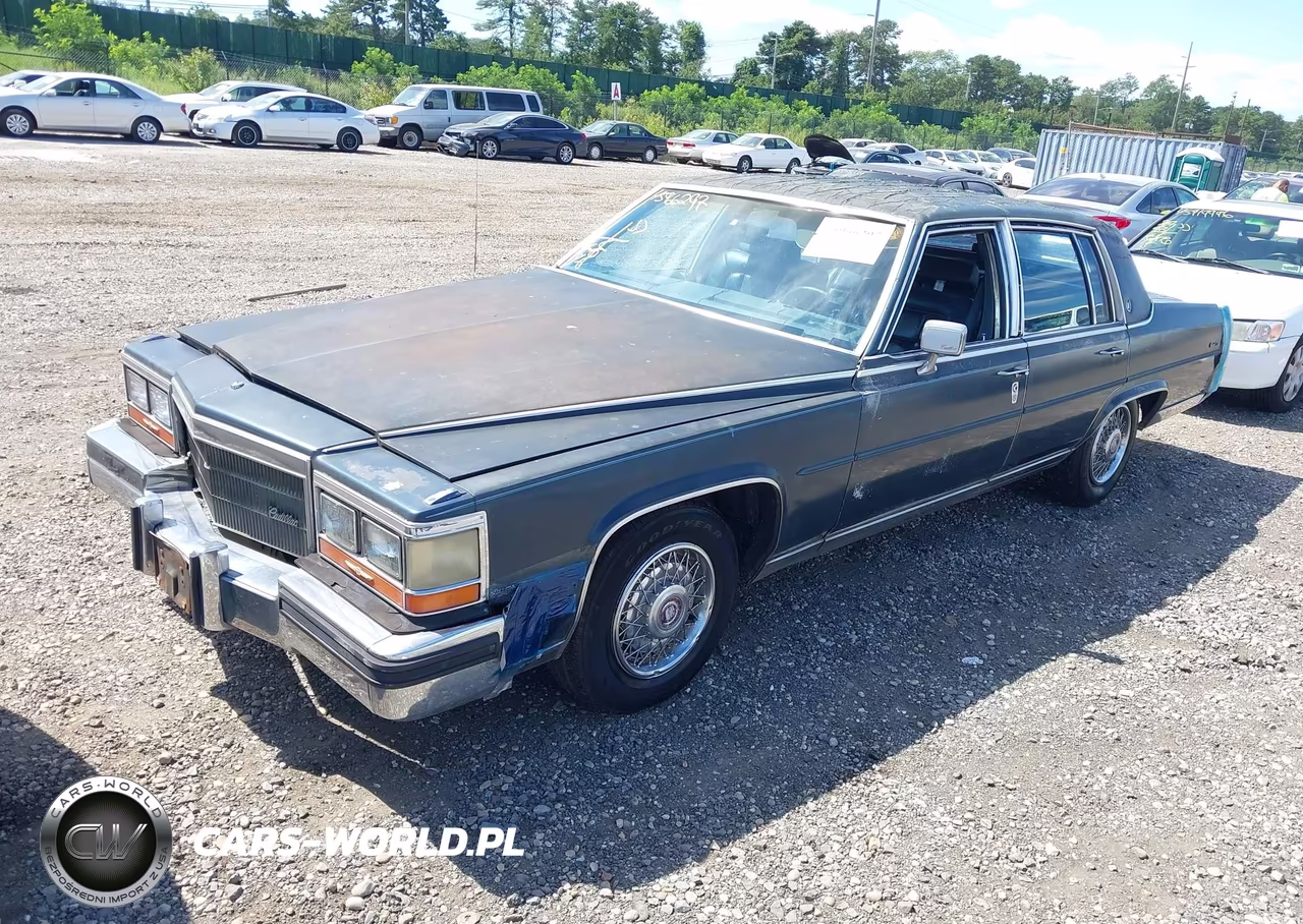 1986 Cadillac Fleetwood Brougham VIN:1G6DW69Y7G9718150 - 2
