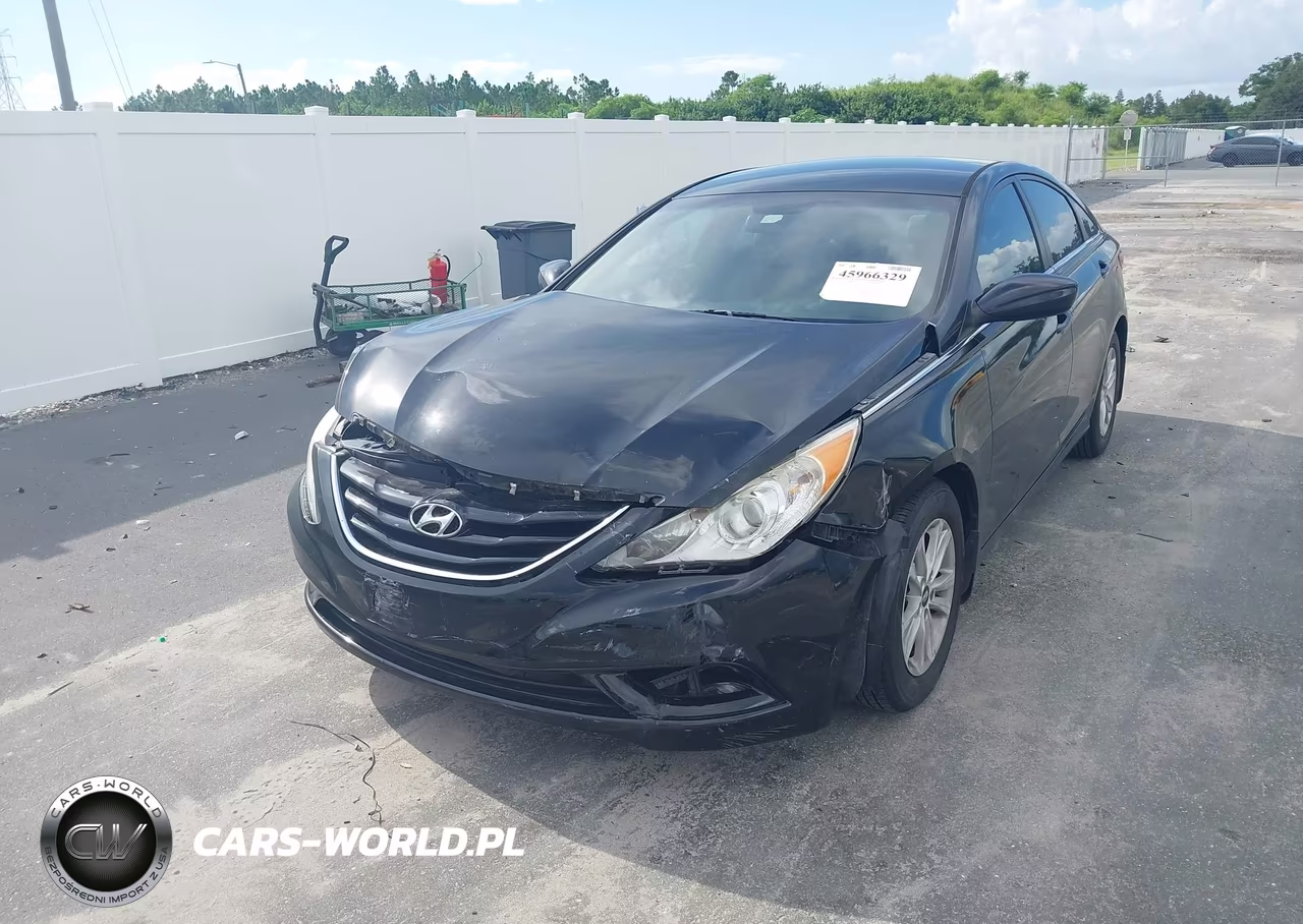 2013 Hyundai Sonata Gls VIN:5NPEB4AC5DH707989 - 2