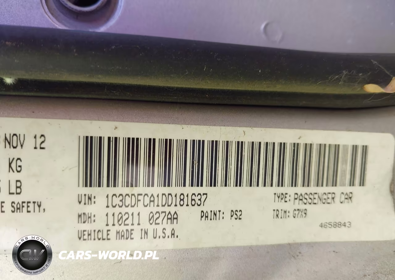 2013 Dodge Dart Limited VIN:1C3CDFCA1DD181637 - 9