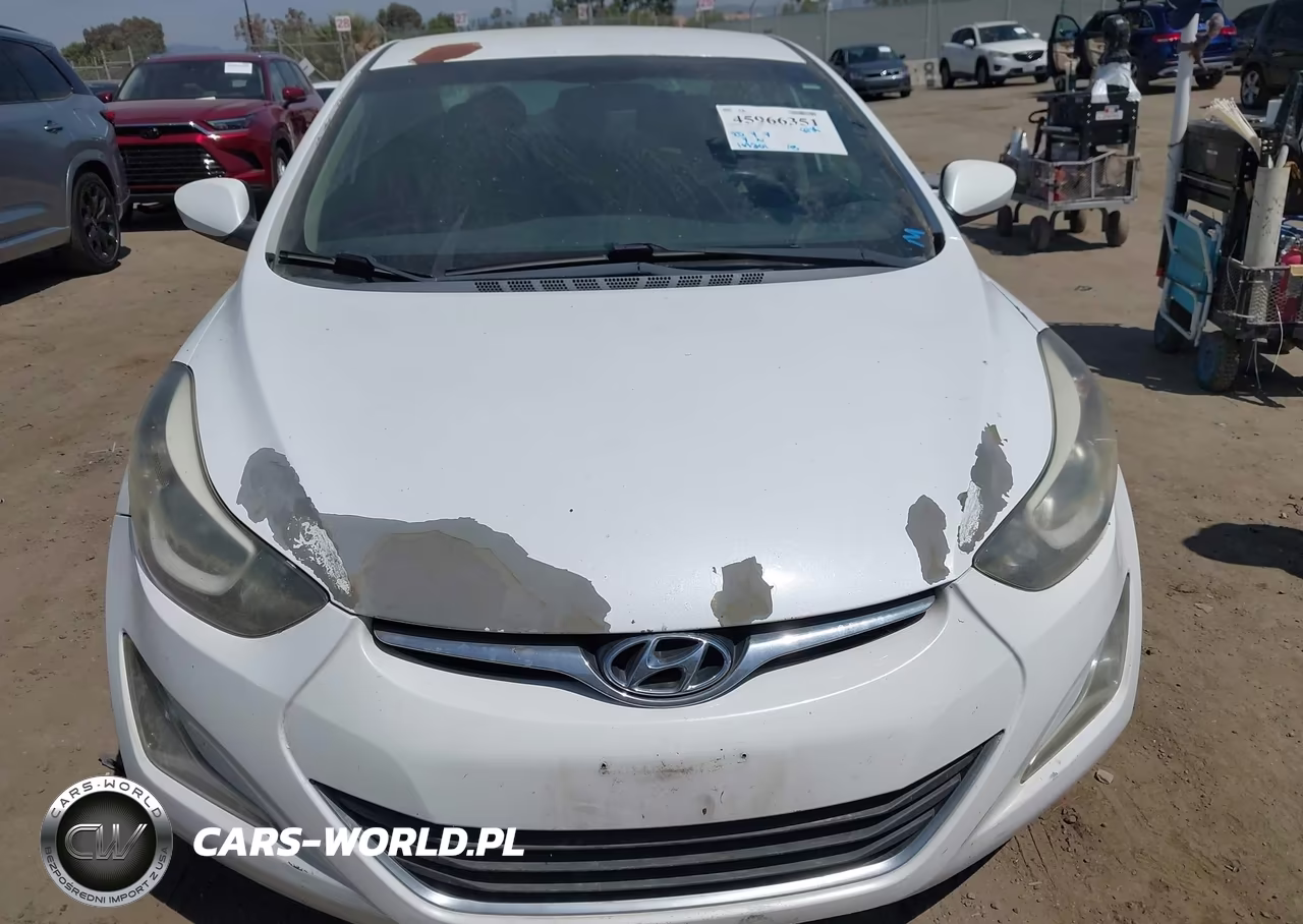 2015 Hyundai Elantra Se VIN:5NPDH4AEXFH640126 - 6