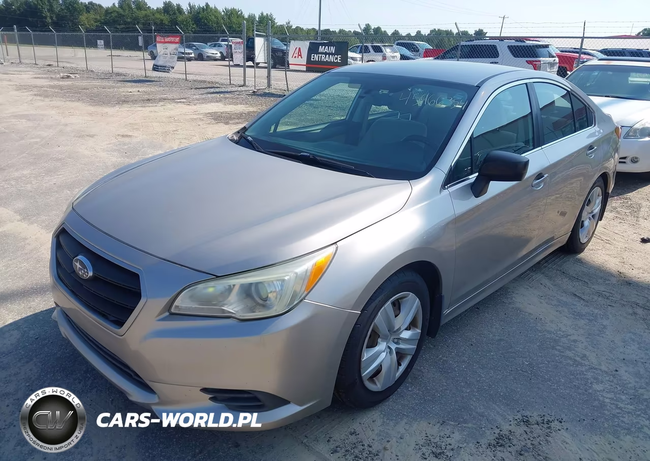 2015 Subaru Legacy 2.5I VIN:4S3BNAA62F3060887 - 2