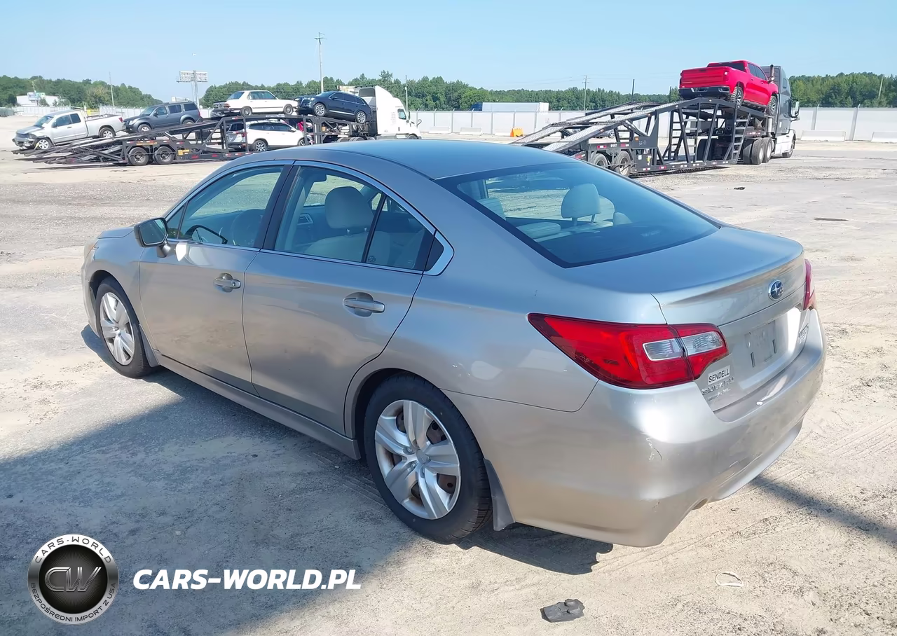 2015 Subaru Legacy 2.5I VIN:4S3BNAA62F3060887 - 3