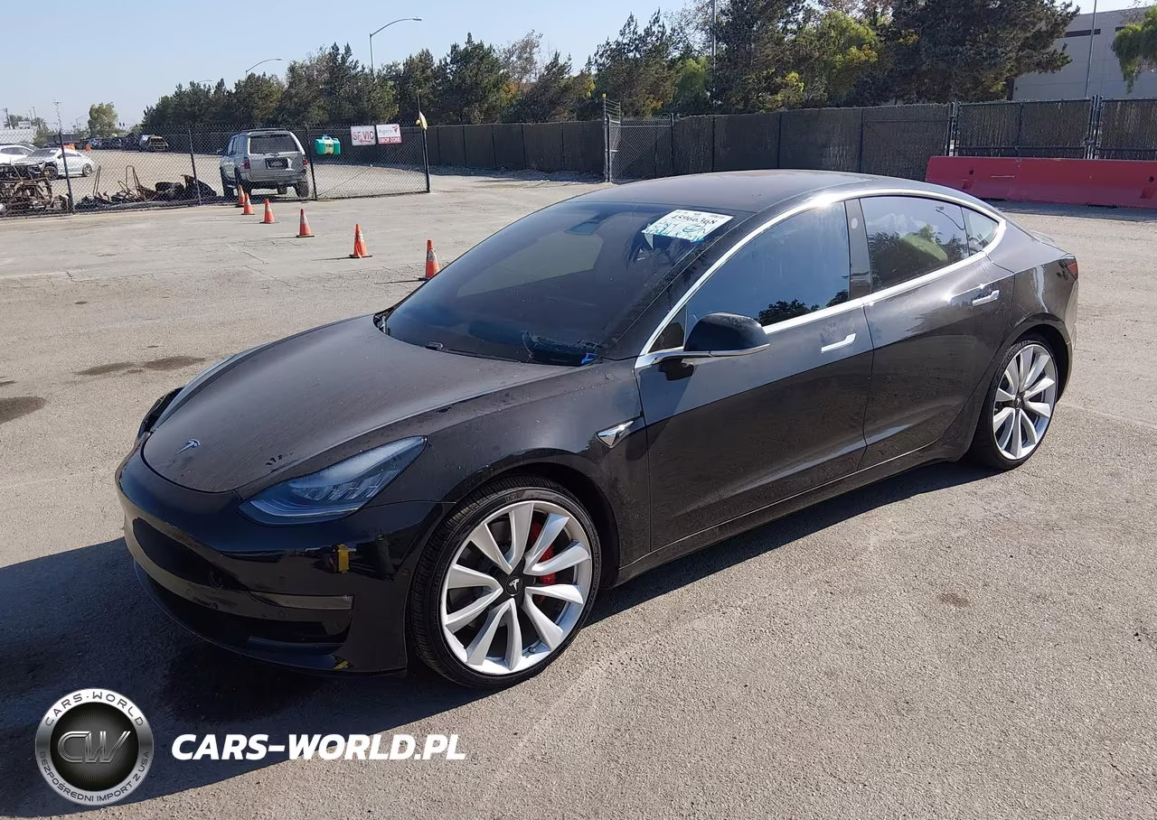 2018 Tesla Model 3 Long Range-Performance VIN:5YJ3E1EB6JF082673 - 2