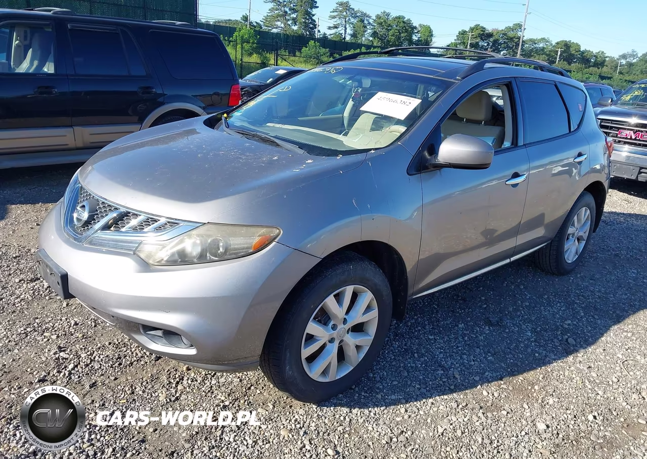 2011 Nissan Murano Sv VIN:JN8AZ1MW0BW187114 - 2