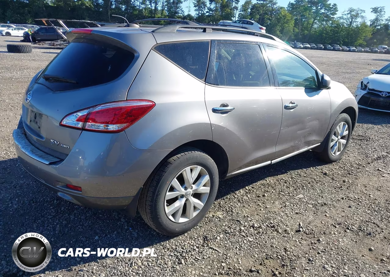 2011 Nissan Murano Sv VIN:JN8AZ1MW0BW187114 - 4