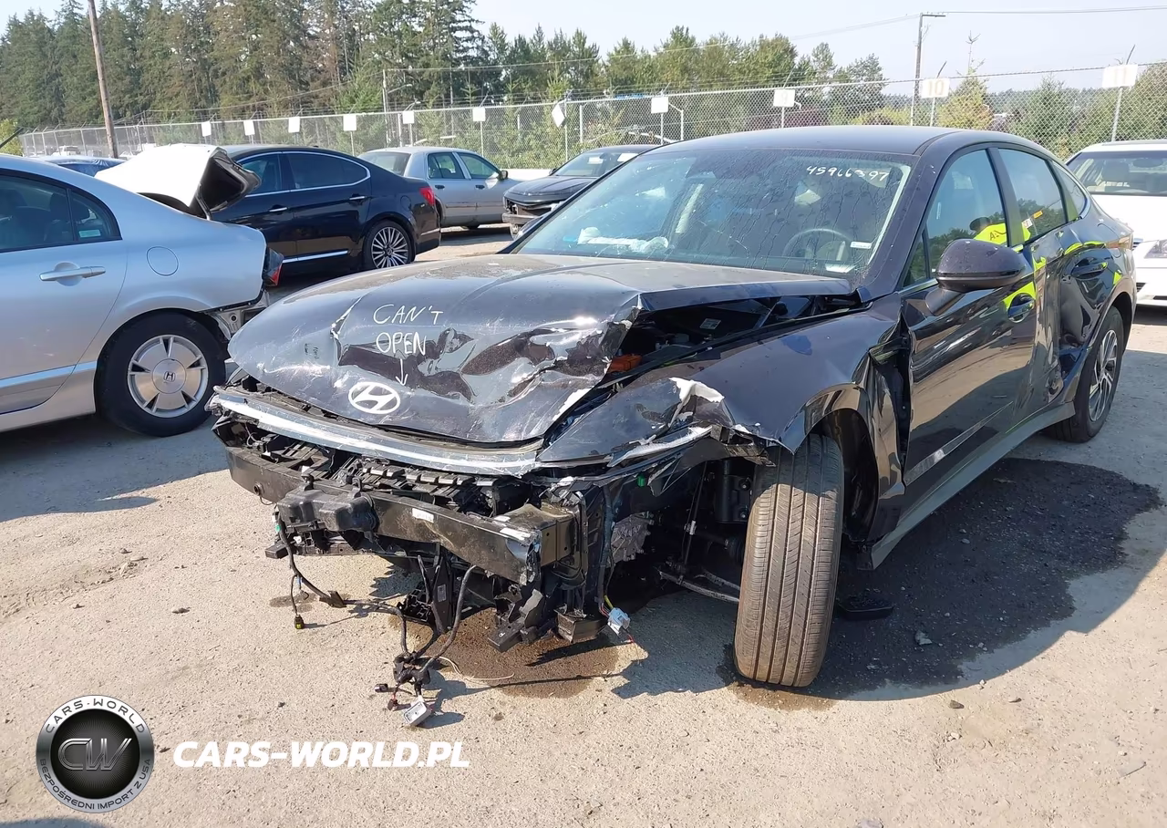 2026 Hyundai Sonata Hybrid Blue VIN:KMHL24JJ7TA172204 - 6