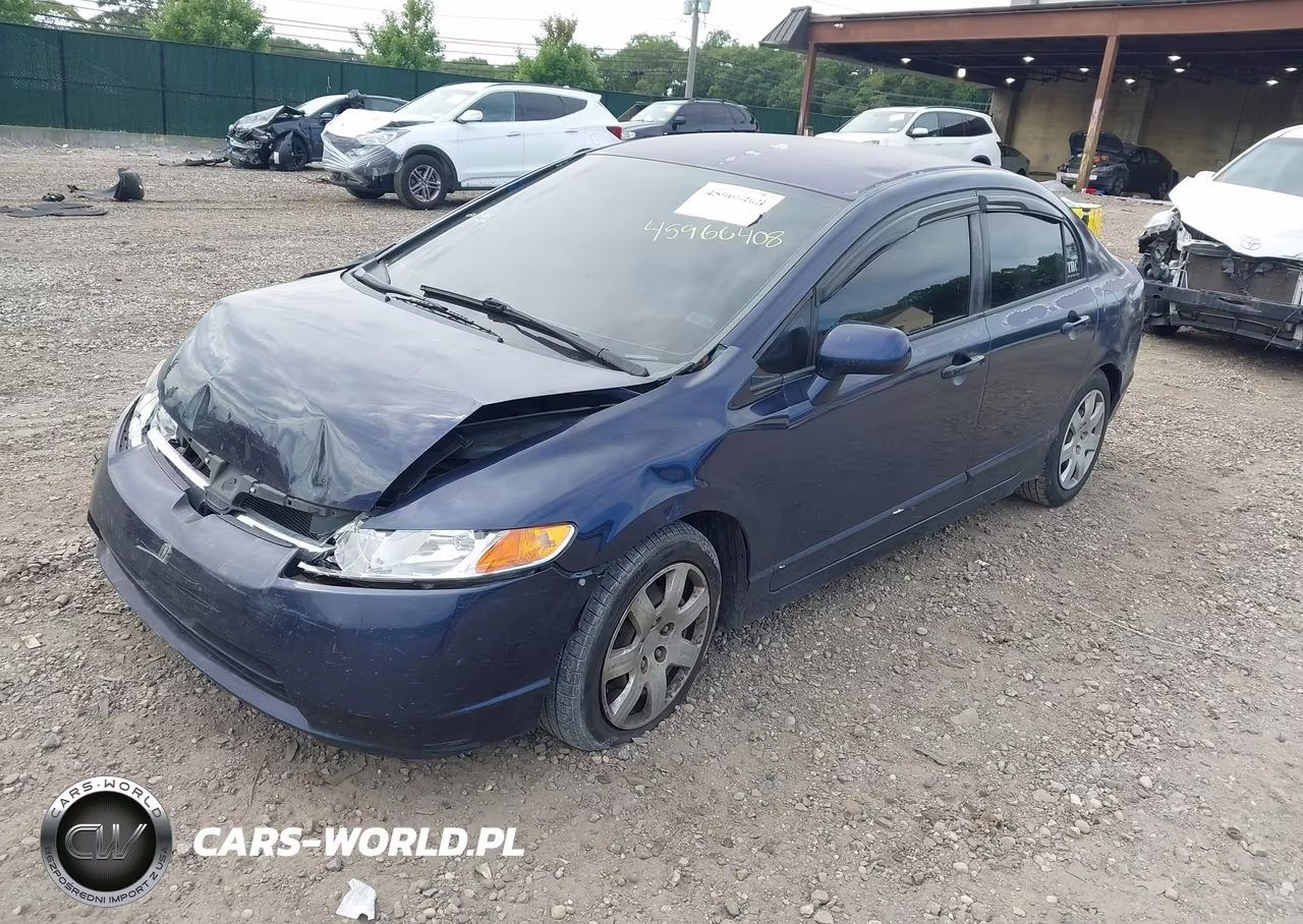 2008 Honda Civic Lx VIN:2HGFA16558H527069 - 2