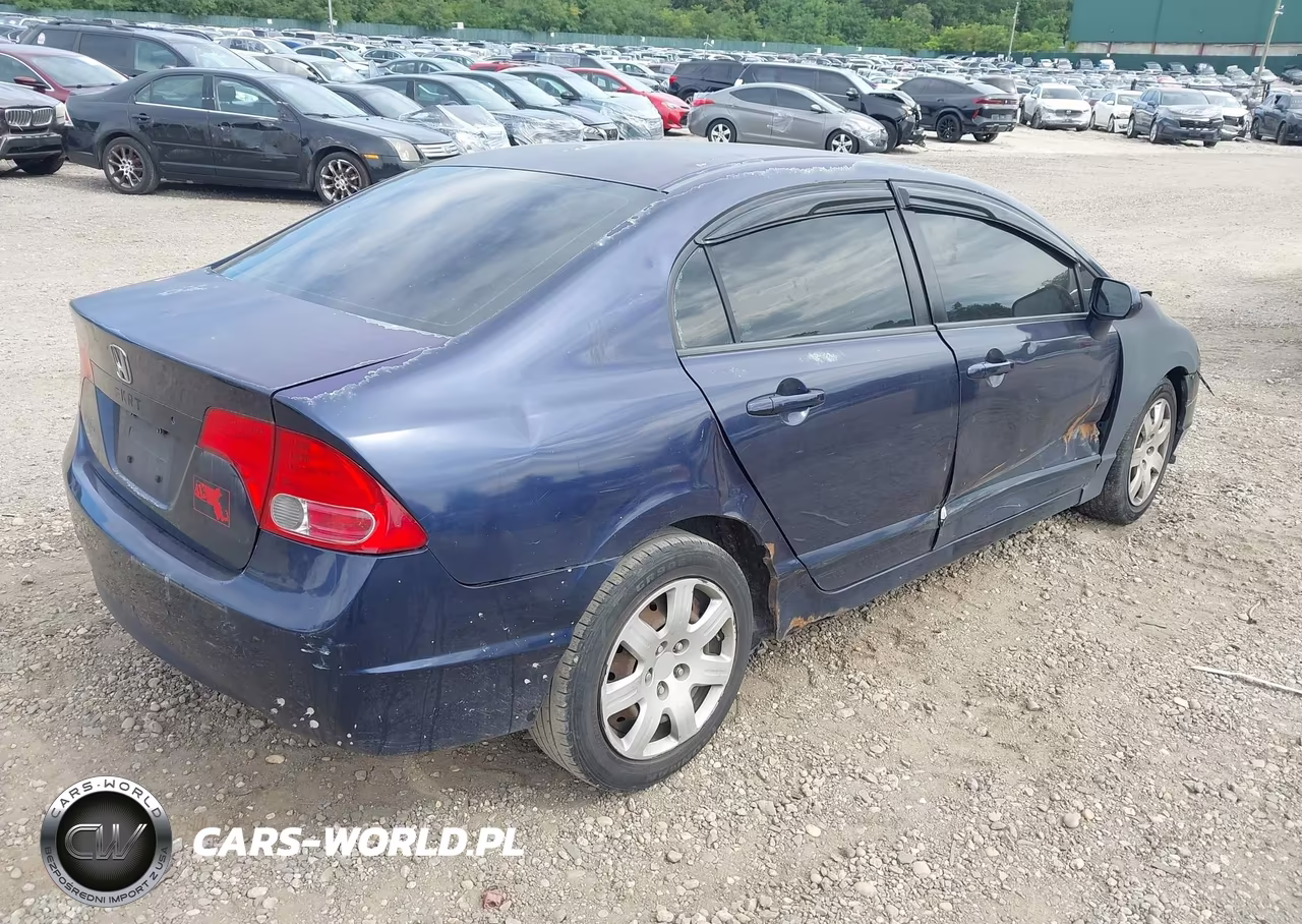 2008 Honda Civic Lx VIN:2HGFA16558H527069 - 4