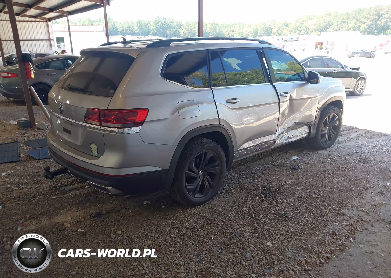2021 Volkswagen Atlas 3.6L V6 Se W-Technology VIN:1V2JR2CA5MC533992 - 4
