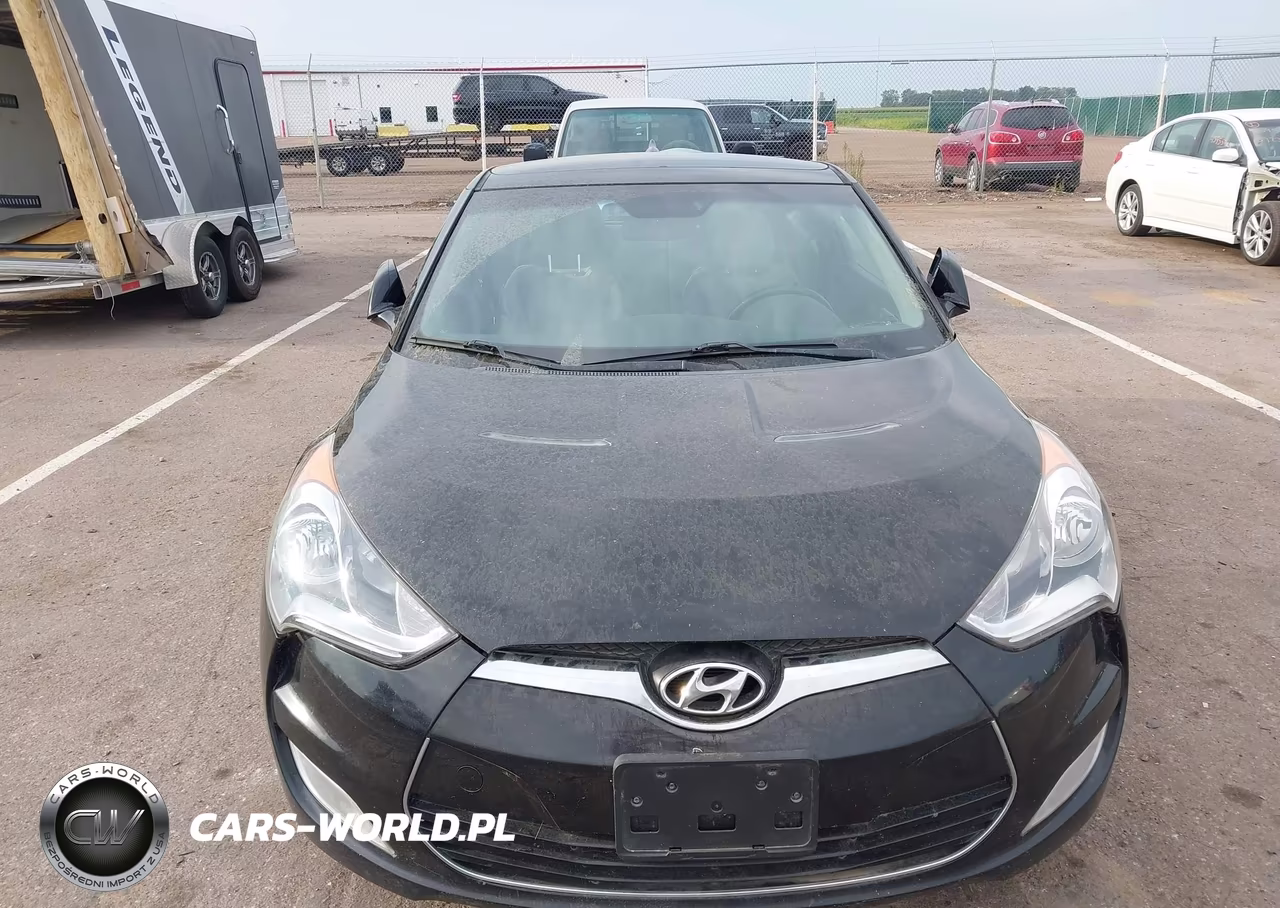 2013 Hyundai Veloster Base W-Gray VIN:KMHTC6AD4DU165150 - 6