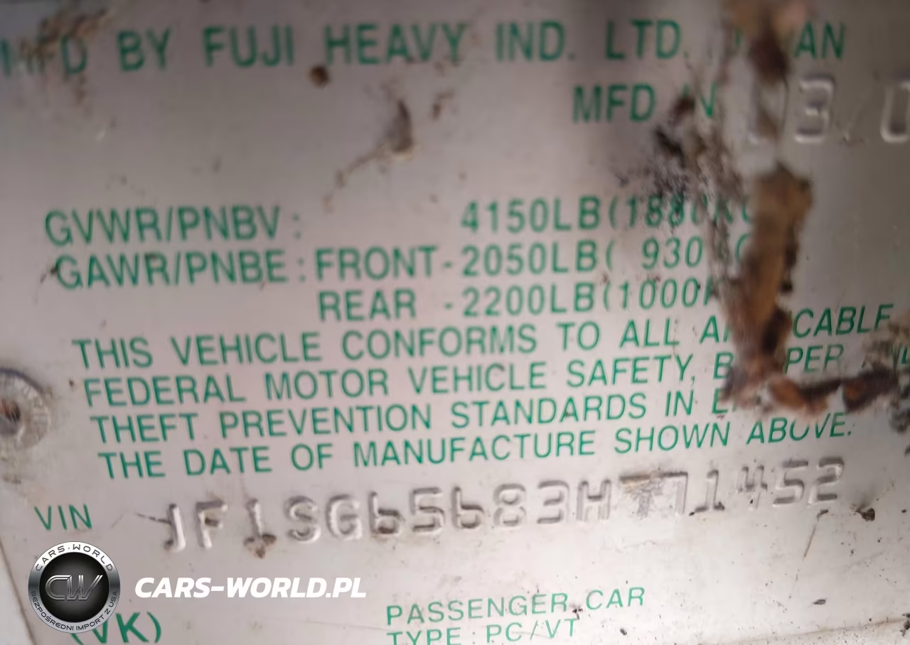 2003 Subaru Forester Xs VIN:JF1SG65683H771452 - 9