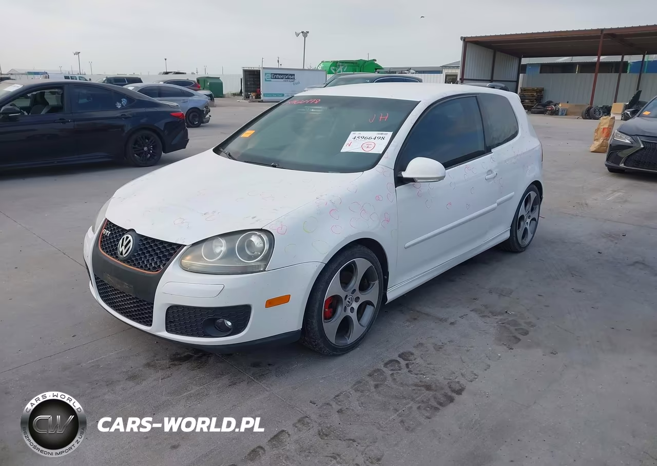 2008 Volkswagen Gti 2-Door VIN:WVWEV71K88W043610 - 2