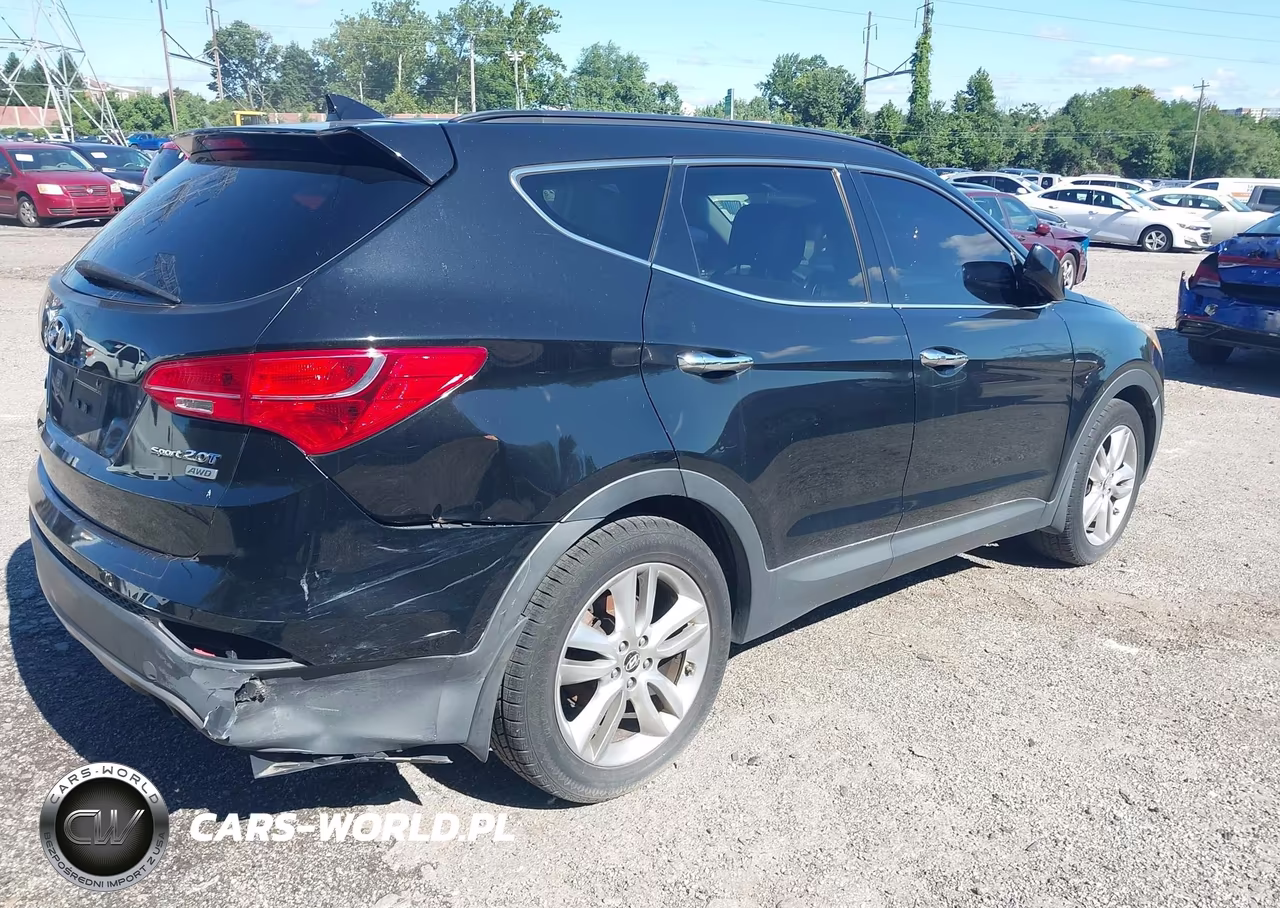 2013 Hyundai Santa Fe Sport 2.0T VIN:5XYZUDLA9DG113775 - 4