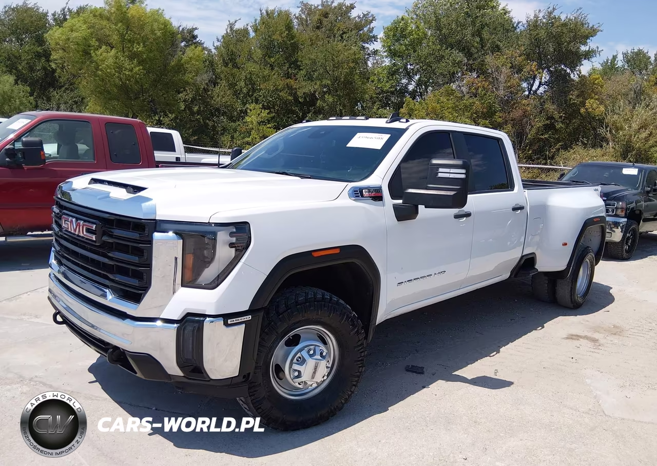 2024 GMC Sierra 3500Hd 4Wd Long Bed Pro VIN:1GT49SEY6RF414976 - 2