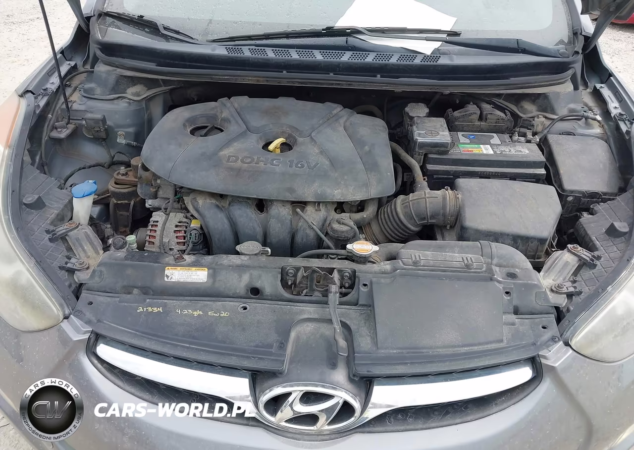 2012 Hyundai Elantra Gls VIN:5NPDH4AE0CH116642 - 10