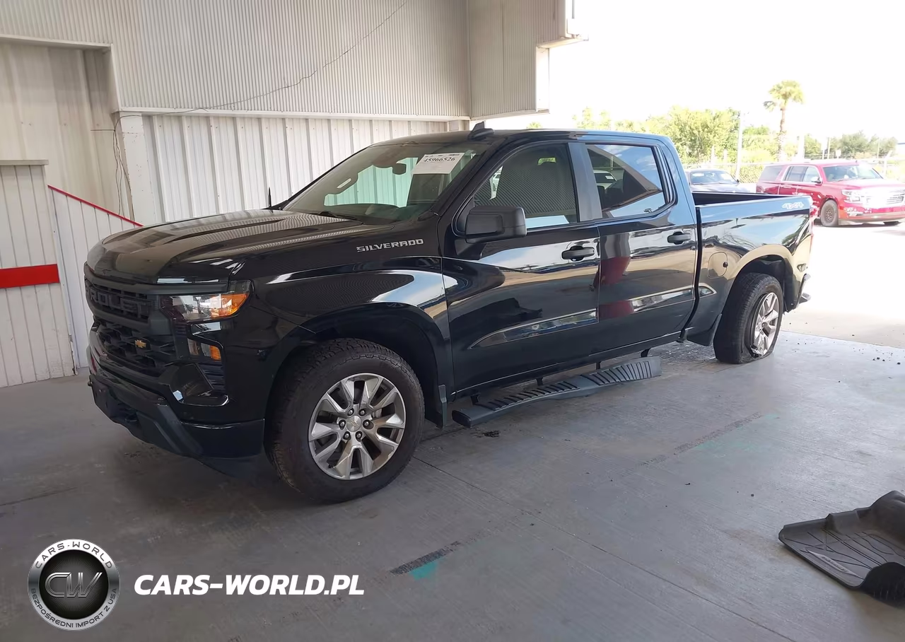 2024 Chevrolet Silverado 1500 4Wd Short Bed Custom VIN:1GCPDBEK8RZ252435 - 2
