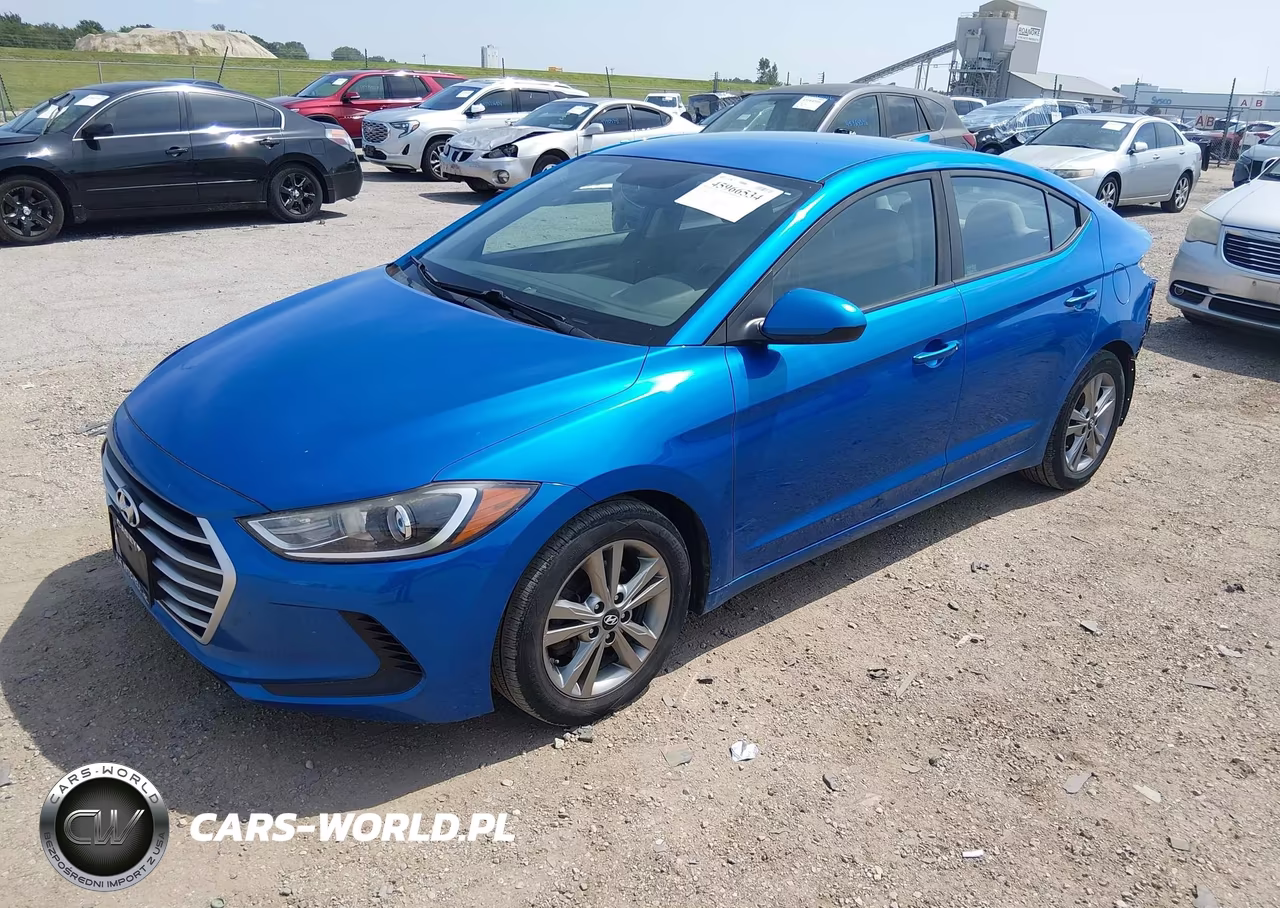 2017 Hyundai Elantra Se VIN:KMHD84LF7HU222469 - 2