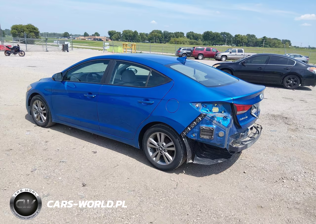 2017 Hyundai Elantra Se VIN:KMHD84LF7HU222469 - 3