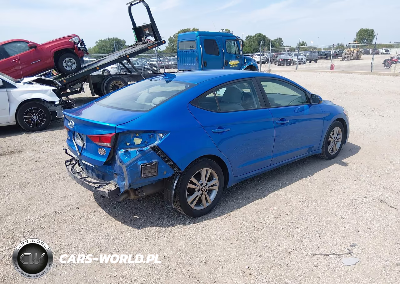 2017 Hyundai Elantra Se VIN:KMHD84LF7HU222469 - 4
