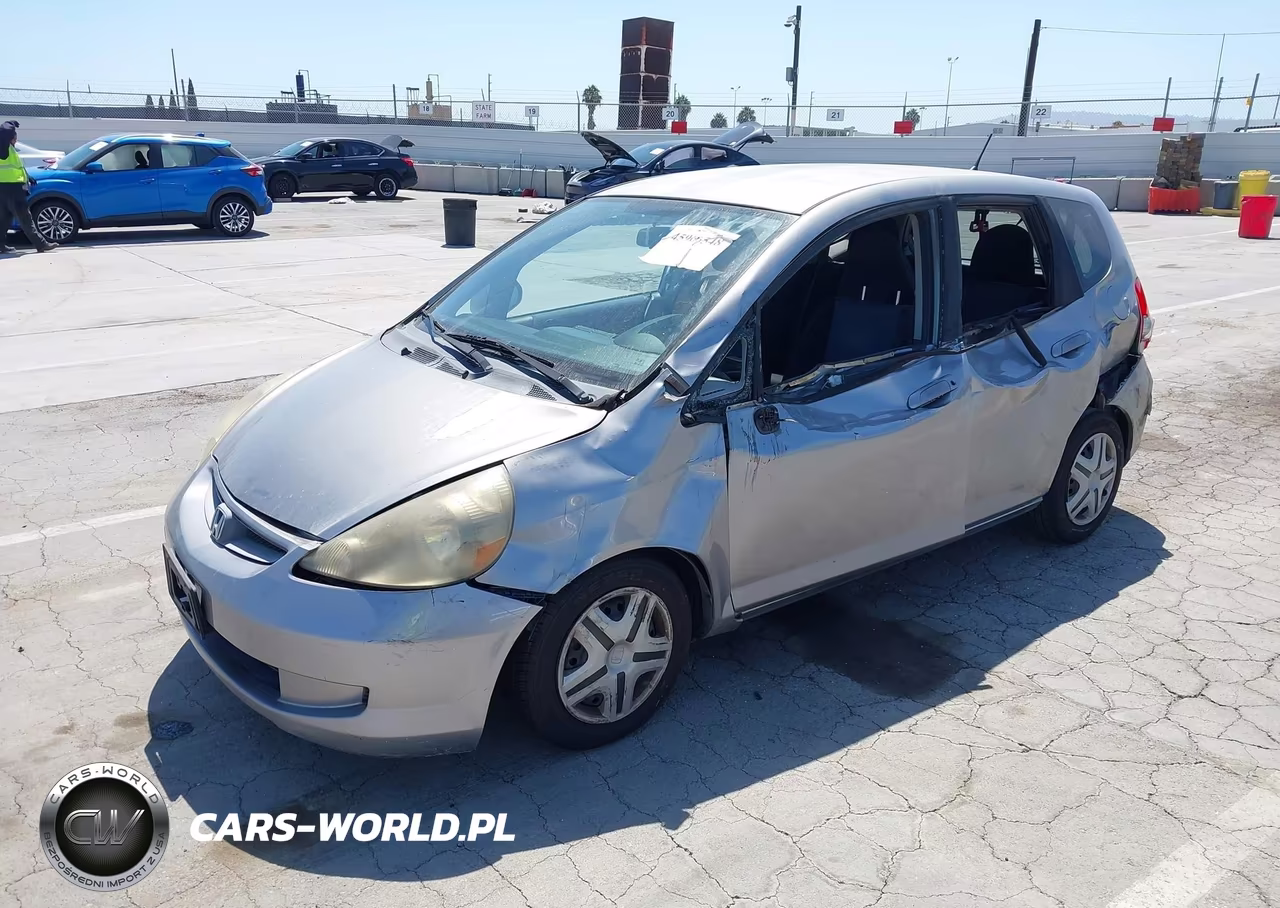 2007 Honda Fit VIN:JHMGD38457S016588 - 2