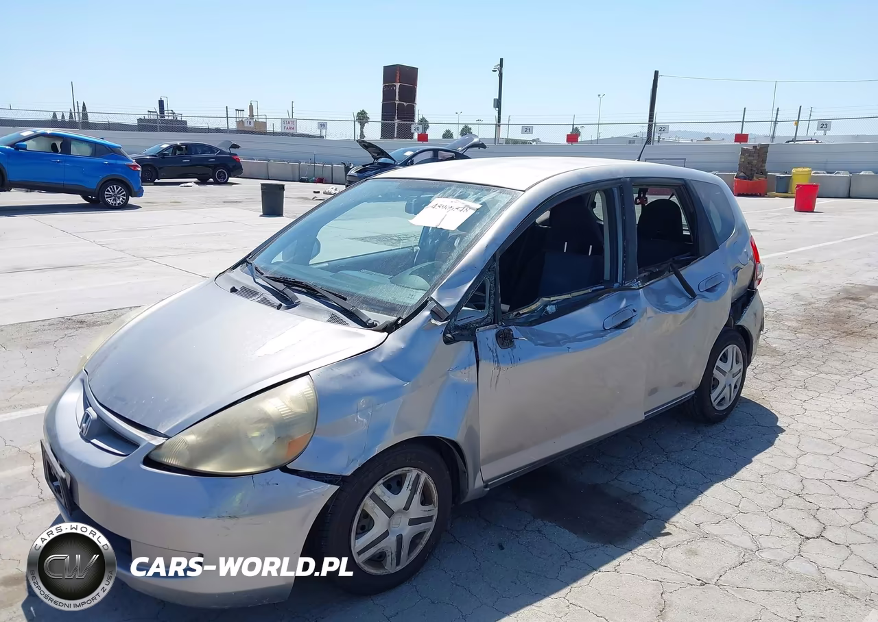 2007 Honda Fit VIN:JHMGD38457S016588 - 6
