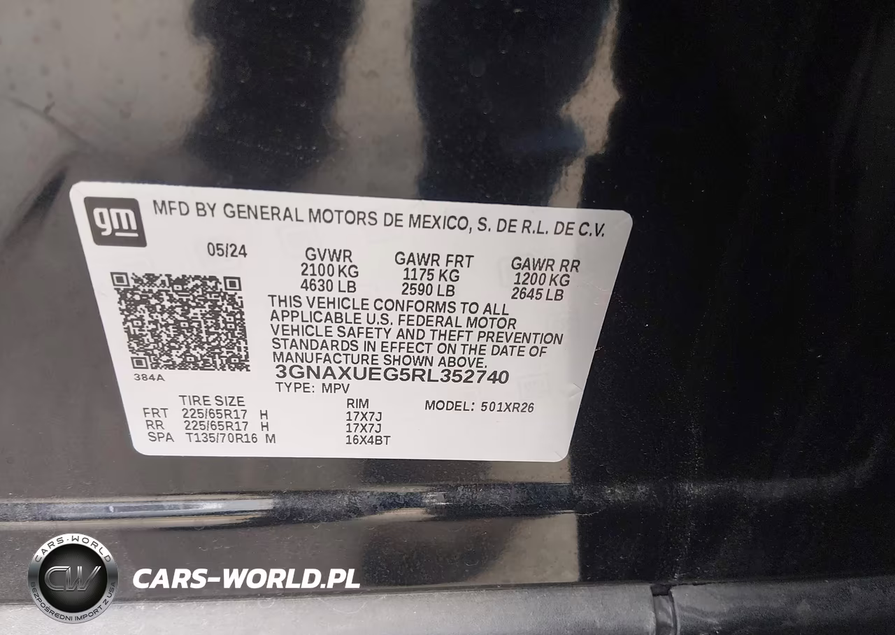 2024 Chevrolet Equinox Awd Lt VIN:3GNAXUEG5RL352740 - 9