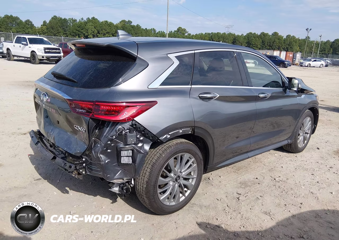 2025 Infiniti Qx50 Pure Awd VIN:3PCAJ5AB8SF104996 - 4