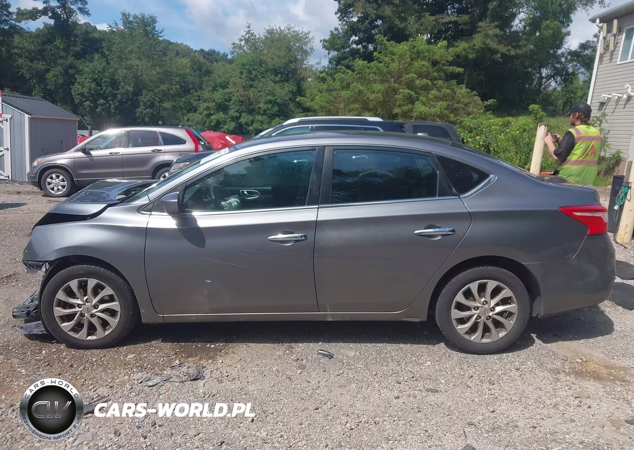 2019 Nissan Sentra Sv VIN:3N1AB7AP1KY317297 - 14