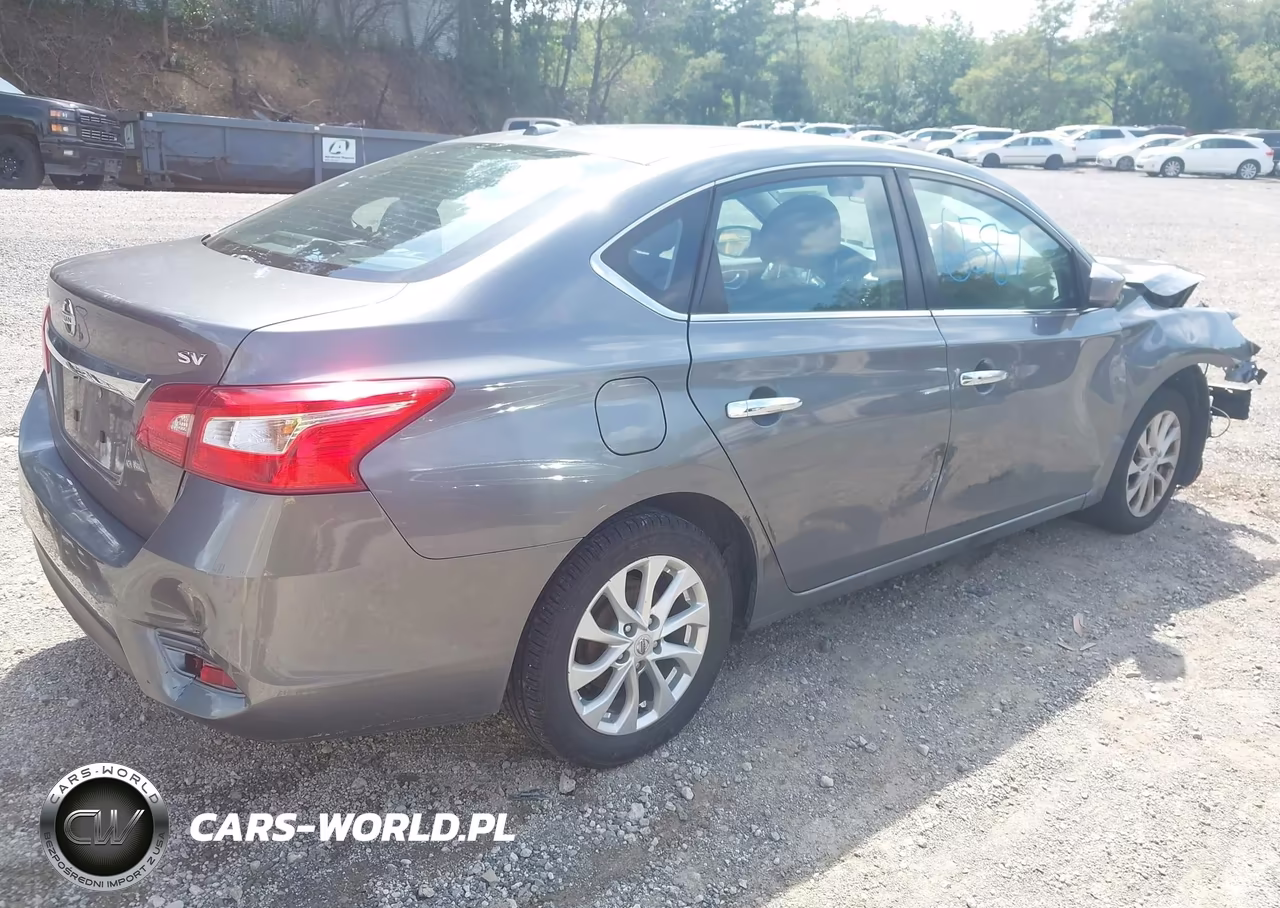 2019 Nissan Sentra Sv VIN:3N1AB7AP1KY317297 - 4