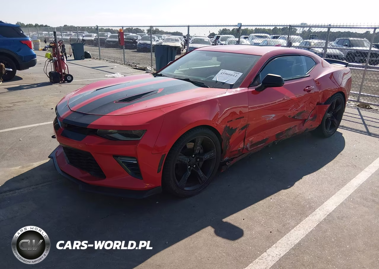 2017 Chevrolet Camaro 2Ss VIN:1G1FH1R74H0123880 - 2