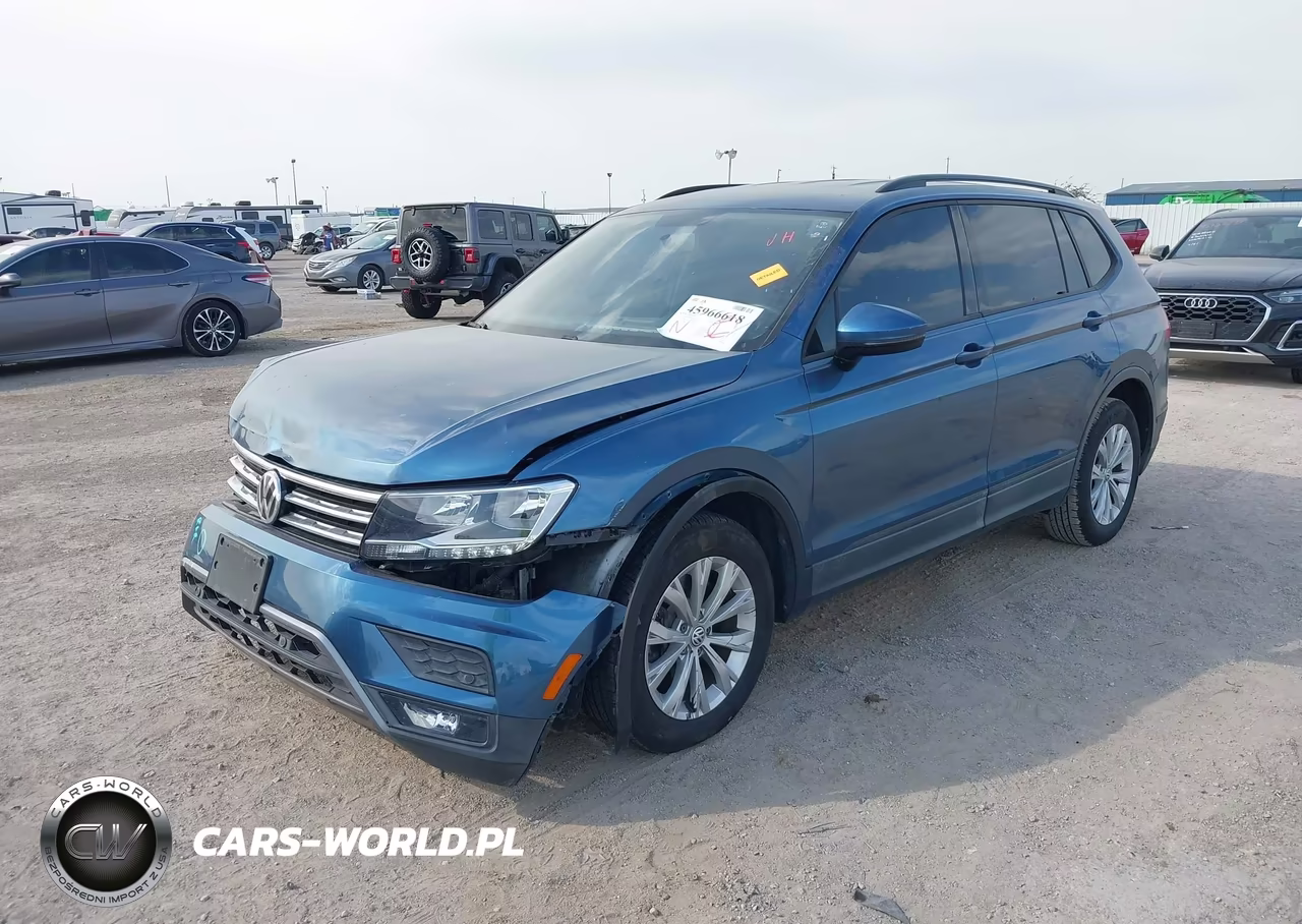 2018 Volkswagen Tiguan 2.0T S VIN:3VV1B7AX9JM011744 - 2