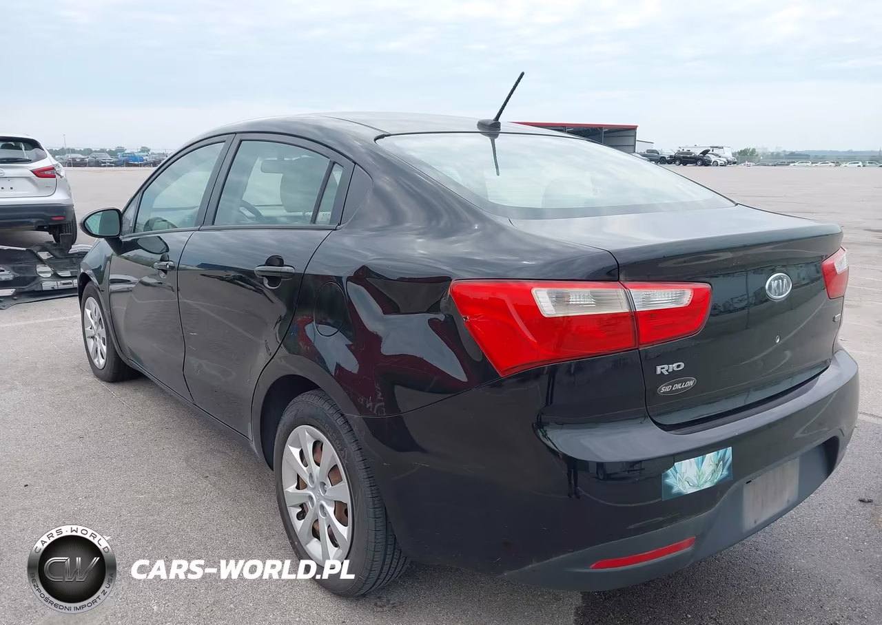 2012 Kia Rio Lx VIN:KNADM4A38C6047202 - 6