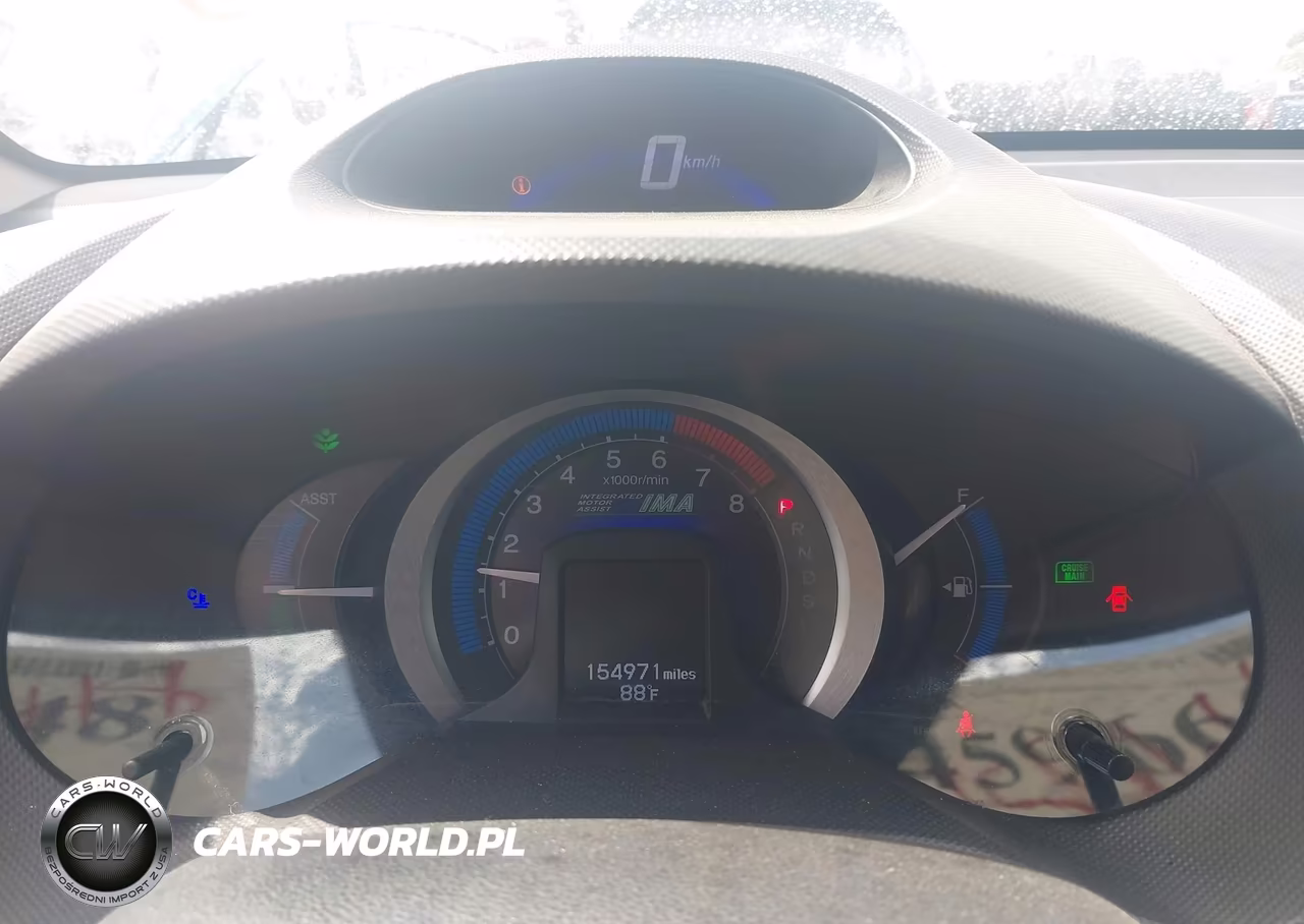2011 Honda Insight Lx VIN:JHMZE2H51BS001264 - 7