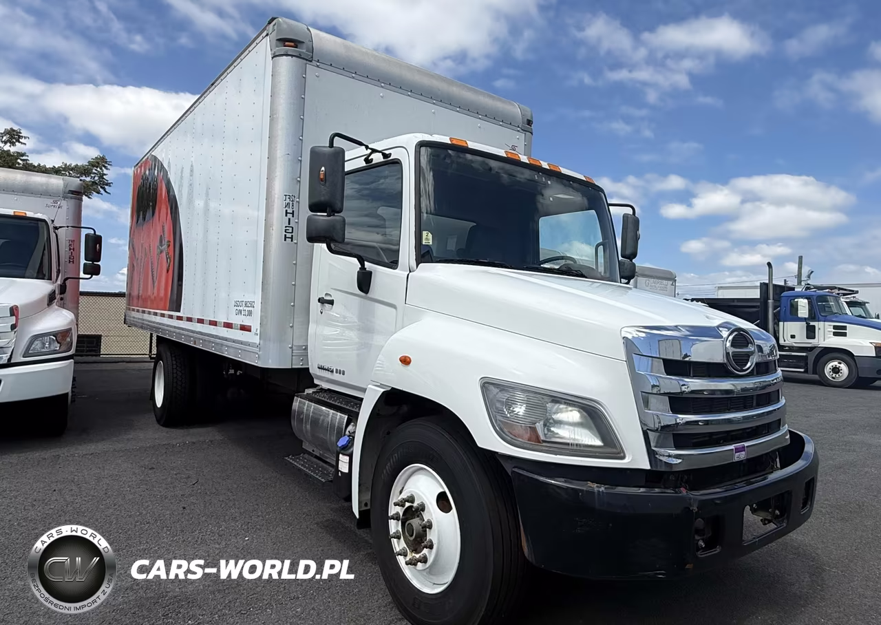 2018 Hino 338 Box Truck VIN:5PVNV8JR4J4S51228 - 2