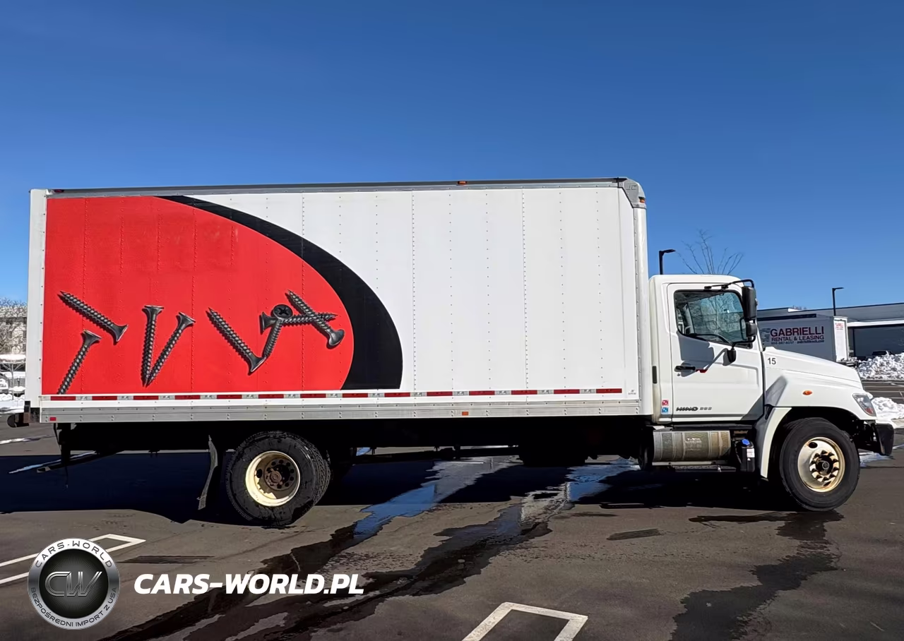 2018 Hino 338 Box Truck VIN:5PVNV8JR4J4S51228 - 5