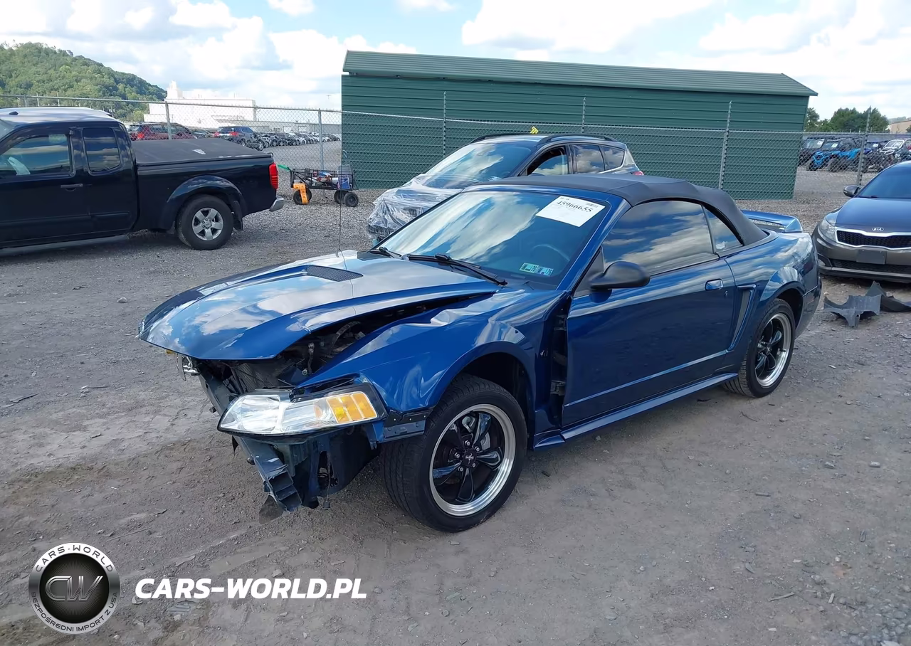 2000 Ford Mustang Gt VIN:1FAFP45X9YF128027 - 2