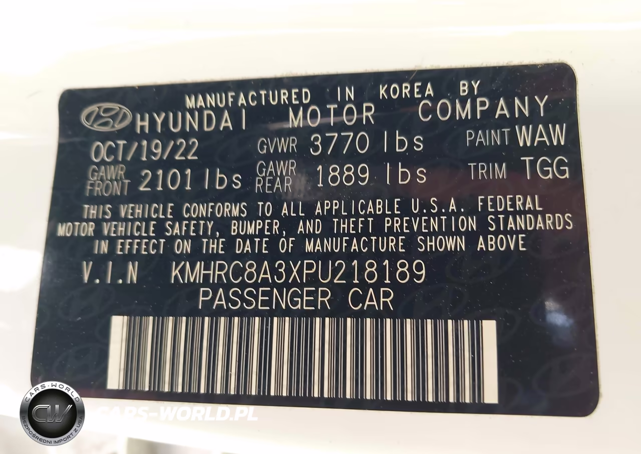 2023 Hyundai Venue Sel VIN:KMHRC8A3XPU218189 - 9