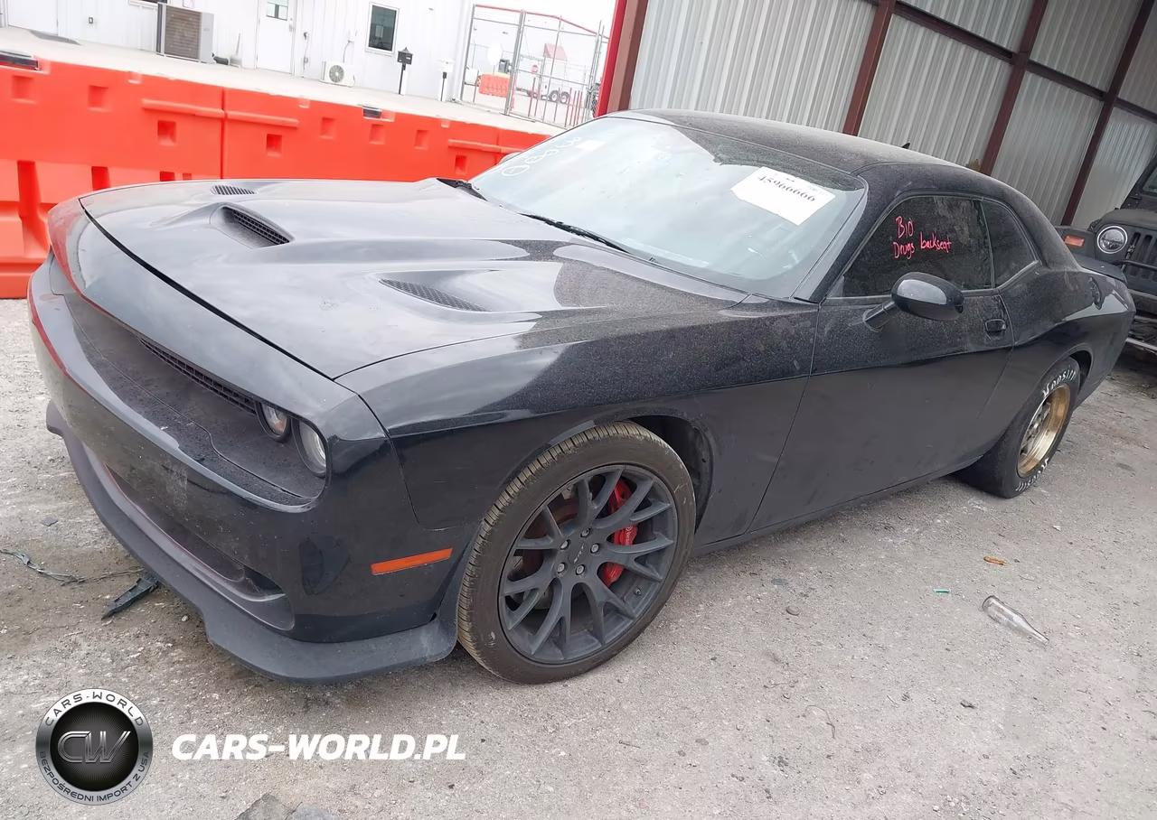 2015 Dodge Challenger Srt Hellcat VIN:2C3CDZC90FH833919 - 2