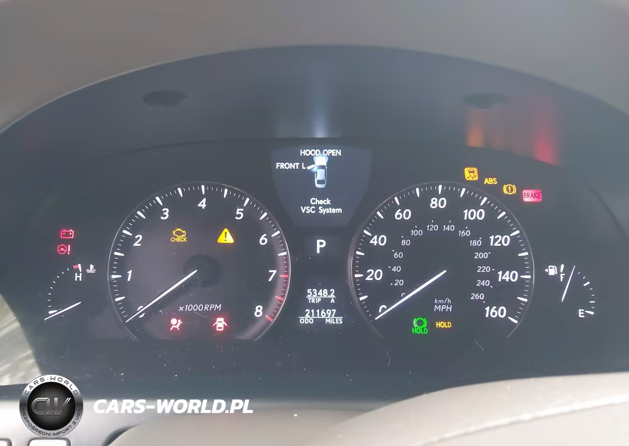 2007 Lexus Ls 460 L VIN:JTHGL46F975015245 - 7