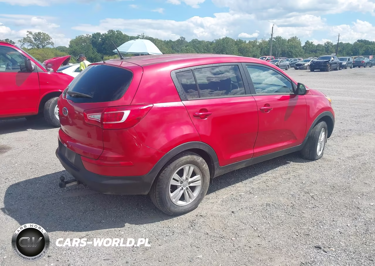 2011 Kia Sportage Lx VIN:KNDPB3A29B7055955 - 4