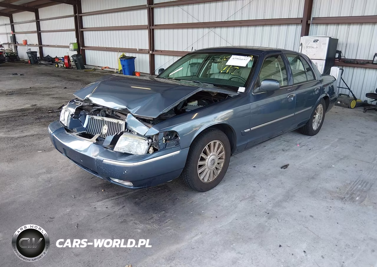2008 Mercury Grand Marquis Ls VIN:2MEFM75V78X648023 - 2