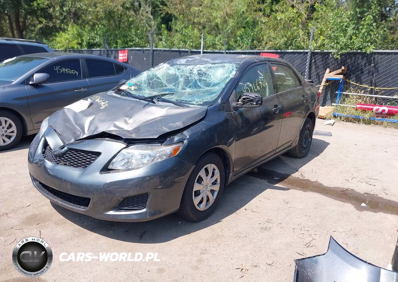 2010 Toyota Corolla Le VIN:1NXBU4EE0AZ384814 - 2