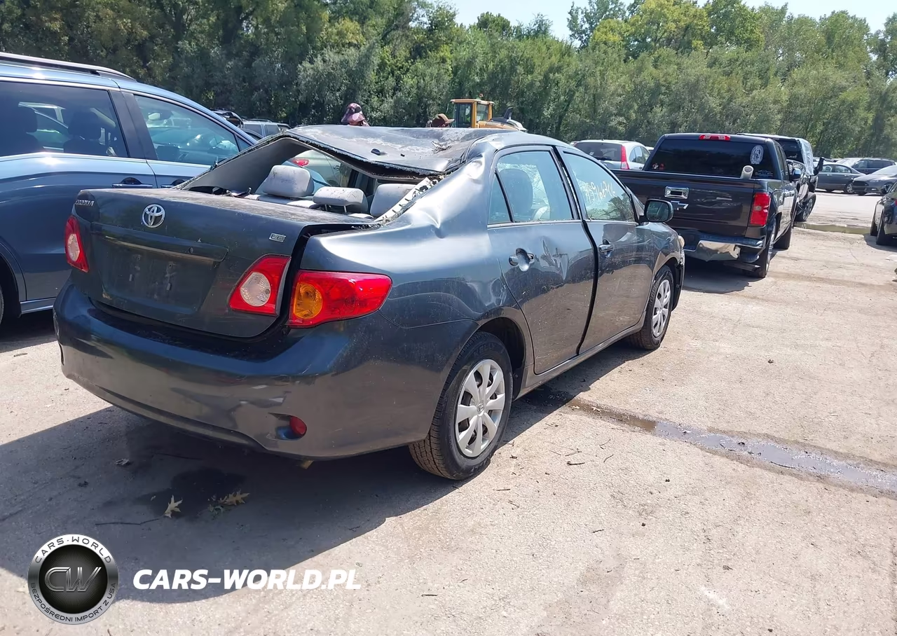 2010 Toyota Corolla Le VIN:1NXBU4EE0AZ384814 - 4