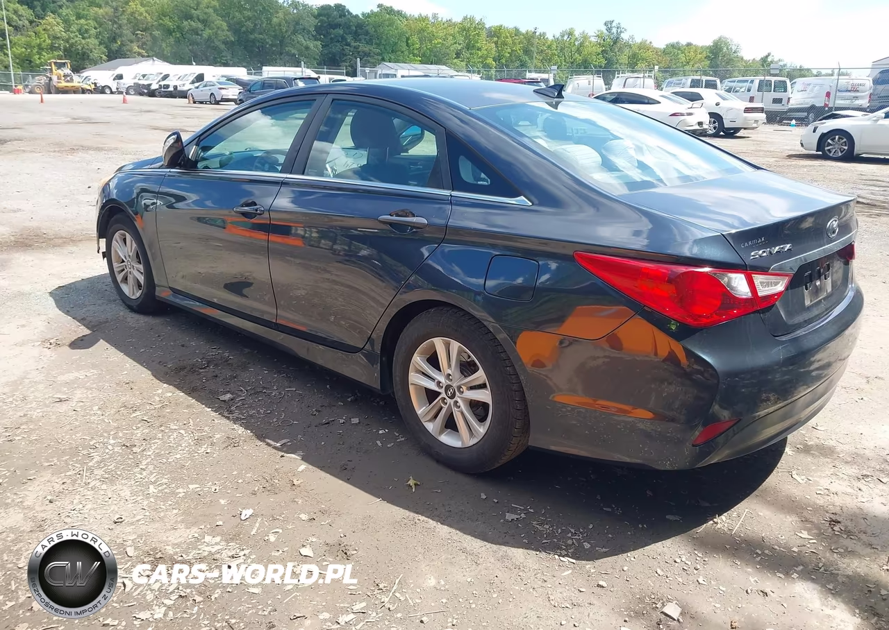 2014 Hyundai Sonata Gls VIN:5NPEB4AC8EH859153 - 3