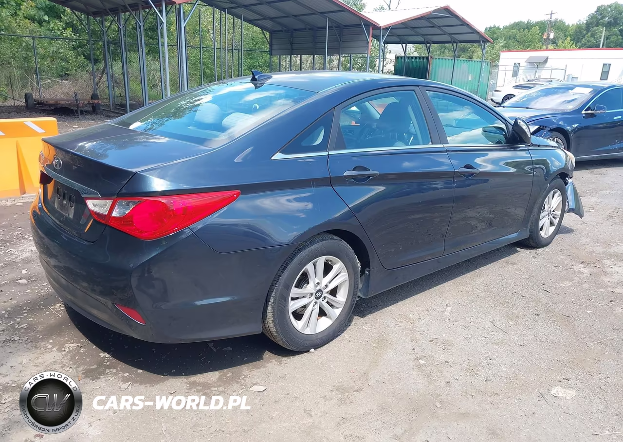 2014 Hyundai Sonata Gls VIN:5NPEB4AC8EH859153 - 4