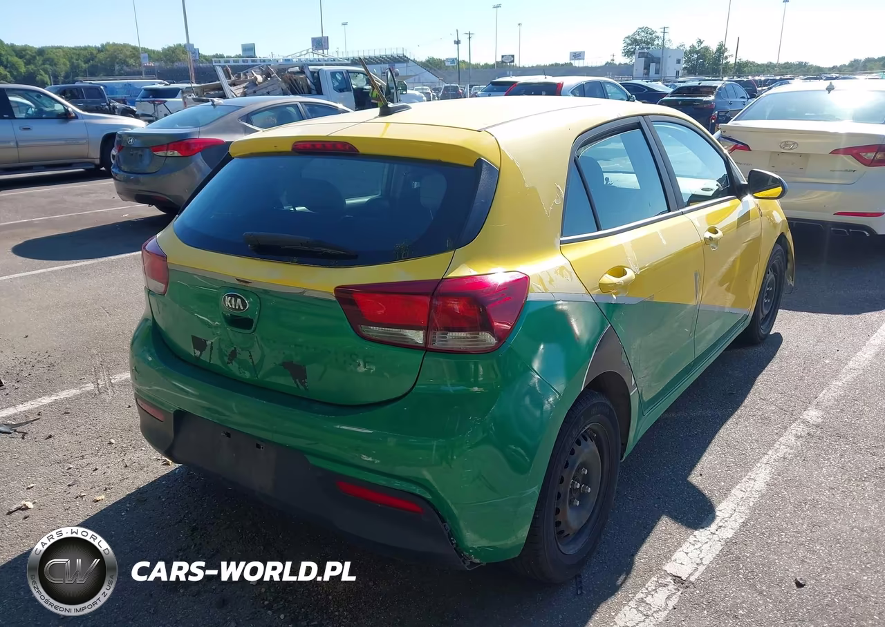2018 Kia Rio Lx VIN:3KPA25AB1JE119986 - 4