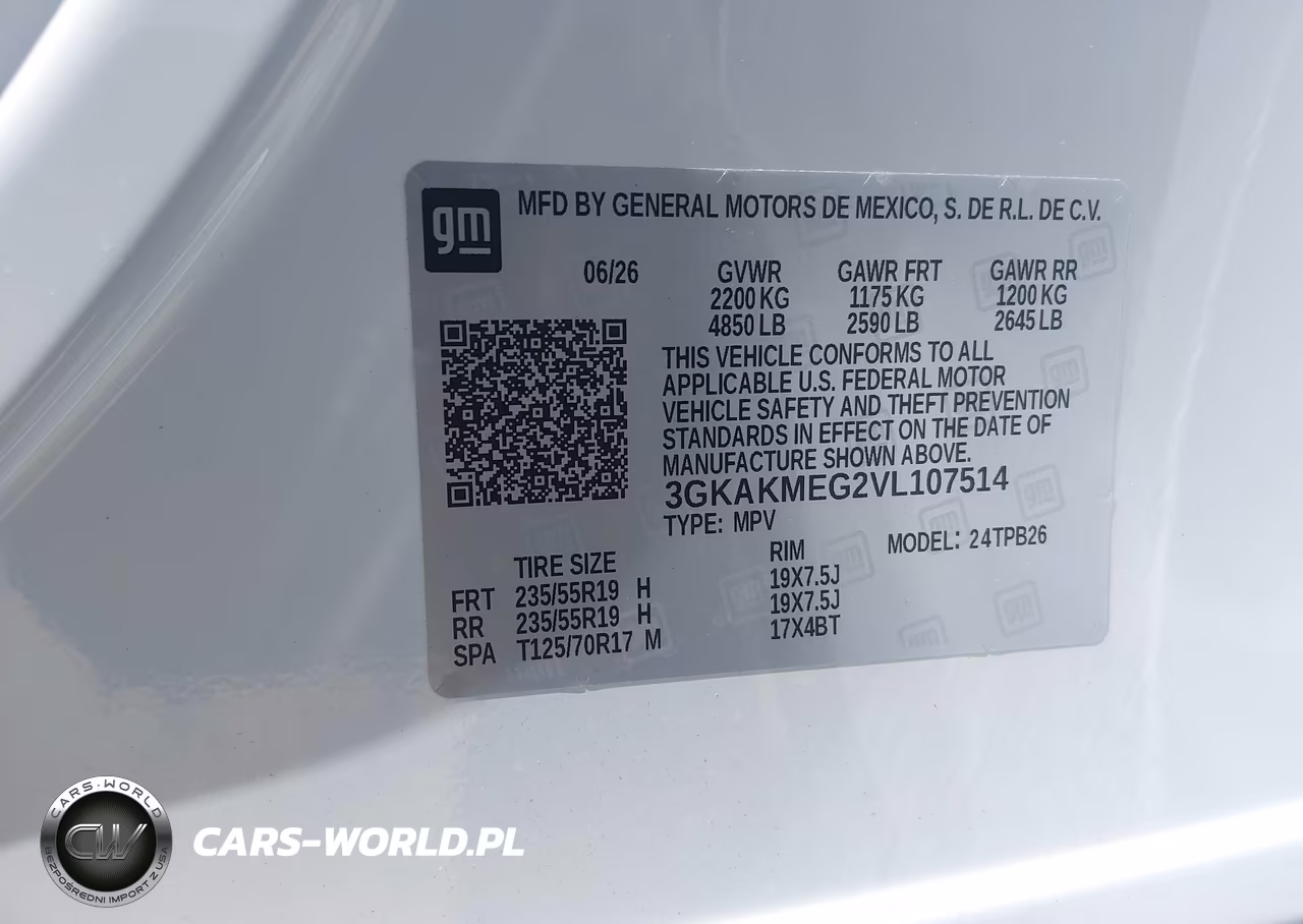 2027 GMC Terrain VIN:3GKAKMEG2VL107514 - 9